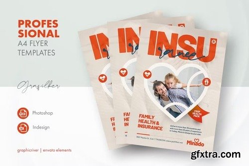 Insurance Agency Flyer Templates PS9SZ9P