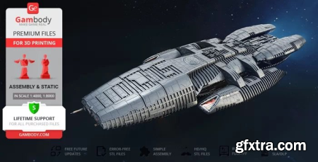 Gambody – Battlestar Galactica – Star Wars – 3D Print Model