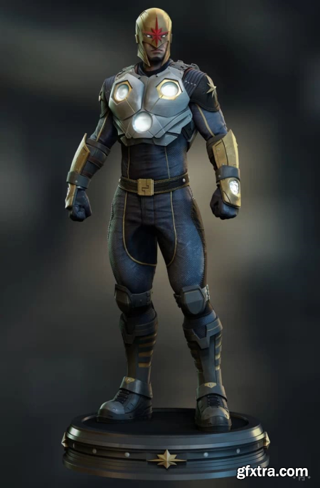 Nova Corps — Marvel, Nova – 3D Print Model