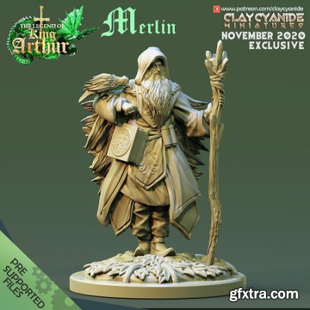 Merlin – 3D Print Model