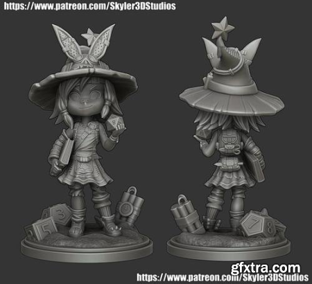 Tiny Tina Chibi – 3D Print