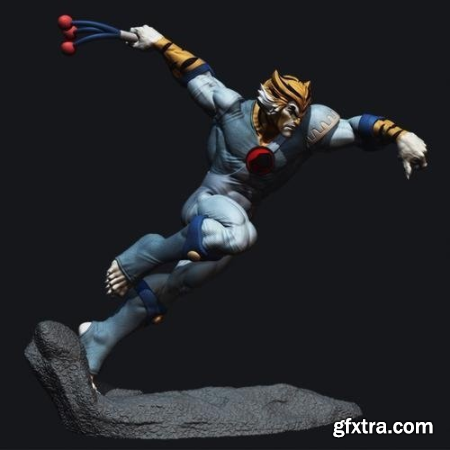 Thundercats Tygra – 3D Print