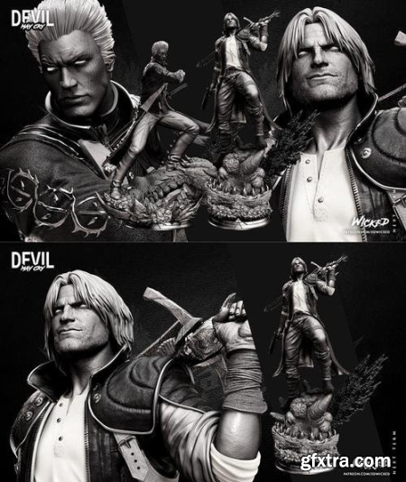 Wicked - Vergil Statue Devil May Cry – 3D Print