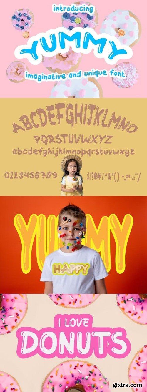 Yummy - Display Font