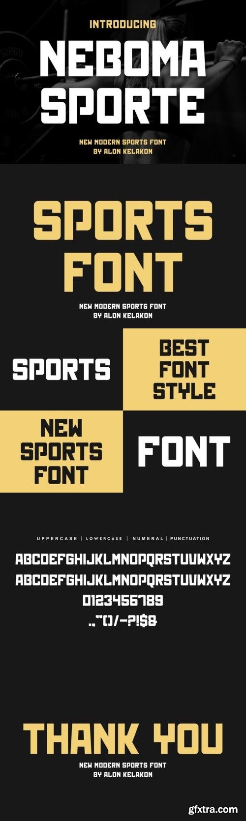 Neboma Sporte Font