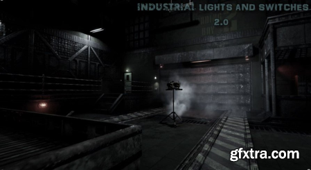 Unreal Engine Marketplace - Industrial Lights and Switches Blueprints Set 2.0 (4.10 - 4.17, 4.22 - 4.27)