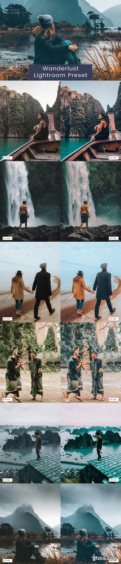 Wanderlust Lightroom Presets