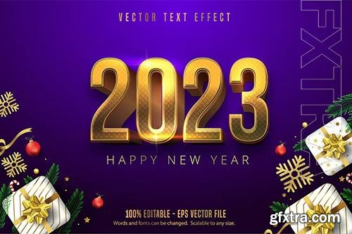 2023 New Year - Editable Text Effect, Font Style