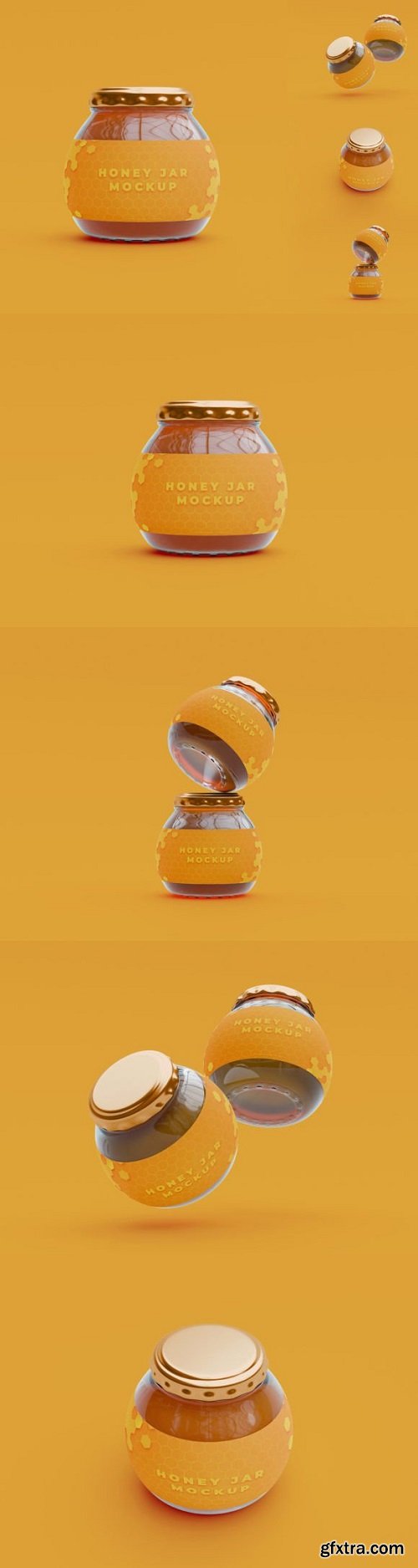 Honey Jar Mockup