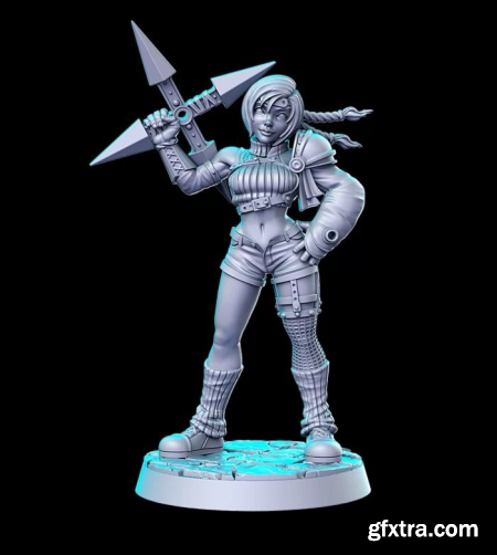 Julie Katsuragi – 3D Print Model