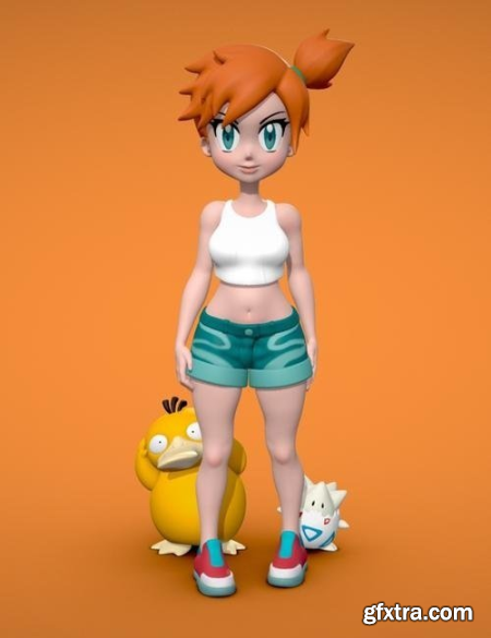 Misty - Psyduck - Togepi – 3D Print