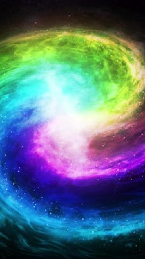 Videohive - 4k Equality and peace galaxy concept. LGBT world concept. Vertical video - 42645435 - 42645435