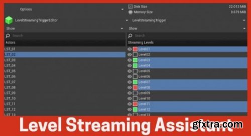 Unreal Engine Marketplace - Level Streaming Assistant Plugin v1.2.5 (4.27, 5.0)