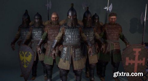 Unreal Engine Marketplace - Light Lamellar Armour Pack (4.25)