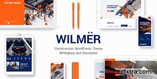 Wilmër - Construction WordPress Themes 2.9 Nulled