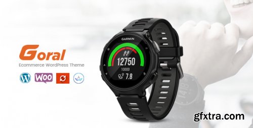 Goral SmartWatch - Single Product Woocommerce WordPress Theme v1.25 Nulled