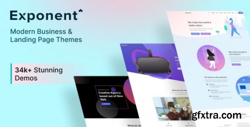 Themeforest - Exponent - Modern Multi-Purpose Business WordPress theme v1.2.9.8 - Nulled