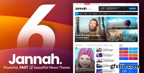 Themeforest - Jannah - Best Newspaper Magazine News BuddyPress AMP v6.0.1 - Nulled