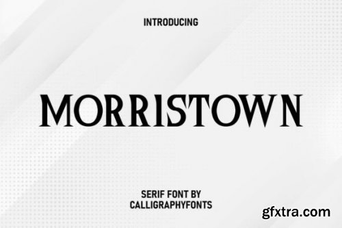 Morristown Font