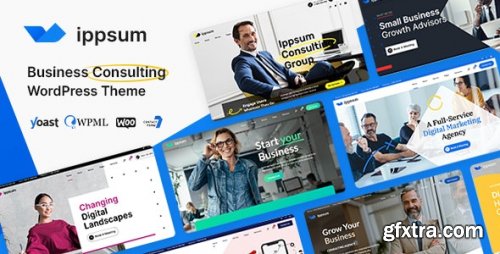 Themeforest - Ippsum - Business Consulting WordPress Theme v1.0.9 - Nulled