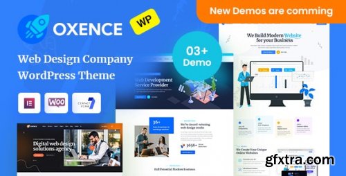 Themeforest - Oxence - Web Design Agency Elementor WordPress Theme v1.1 - Nulled