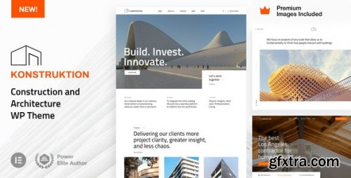 Themeforest - Konstruktion - Construction and Architecture v1.0 - Nulled