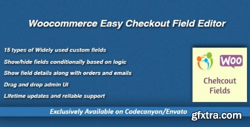 Codecanyon - Woocommerce Easy Checkout Field Editor v2.8.3 - Nulled