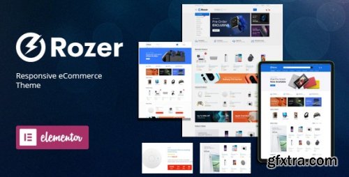 Themeforest - Rozer - Digital eCommerce WordPress Theme v1.0.1 - 32405624 - Nulled