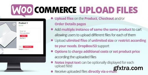 Codecanyon - WooCommerce Upload Files By Vanquish v.70.5 - 11442983 - Nulled