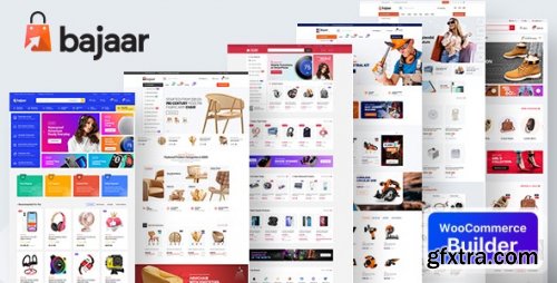 Themeforest - Bajaar - Highly Customizable WooCommerce WordPress Theme v1.8.1 - 32881725 - Nulled