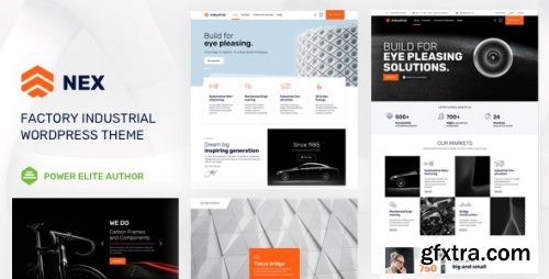 Themeforest - Nex - Factory & Industrial WordPress v14.5 - 21200260 - Nulled