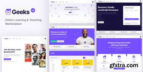 Themeforest - Geeks - Online Learning Marketplace WordPress Theme v1.2.7 - 34322176 - Nulled