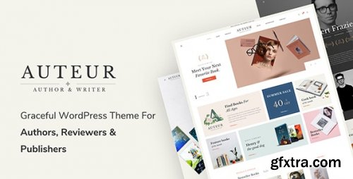 Themeforest - Auteur - WordPress Theme for Authors and Publishers 6.1 - 23107001 - Nulled