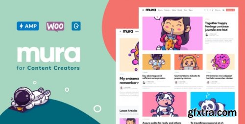 Themeforest - Mura - WordPress Theme for Content Creators 1.5.4 - 37227404 - Nulled
