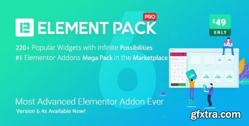 Codecanyon - Element Pack - Premium Addon for Elementor WordPress Plugins v.6.11.0 - 21177318 - Nulled