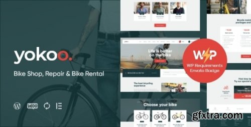 Themeforest - Yokoo - Bike Shop & Rental WordPress Theme v1.1.3 - 26465133 - Nulled