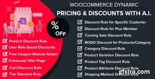Codecanyon - WooCommerce Dynamic Pricing & Discounts with AI v2.4.0 - 24165502 - Nulled