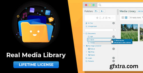 Codecanyon - WordPress Real Media Library - Media Categories / Folder File Managers v4.18.26 - 13155134 - Nulled