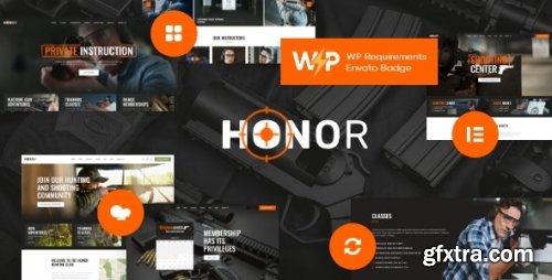 Themeforest - Honor - Shooting Club & Weapon Store WP Theme 1.4.2 - 21830217 - Nulled