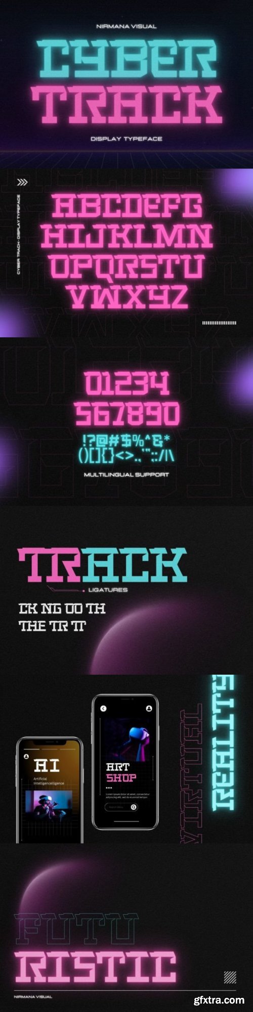 Cyber Track Font