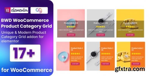 Codecanyon - WooCommerce Product Category Grid Addon For Elementor v1.0 - 41877102 - Nulled