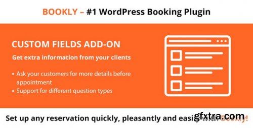 Codecanyon - Bookly Custom Fields (Add-on) v3.5 - 21113970 - Nulled
