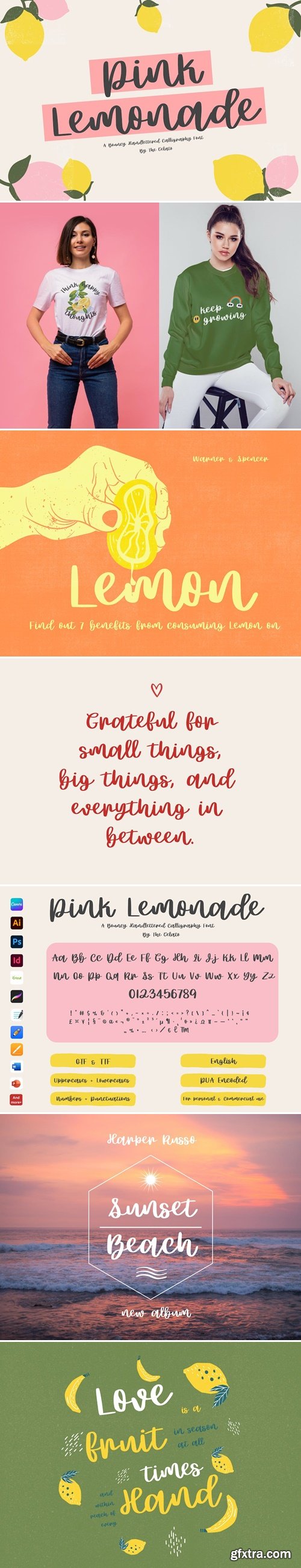 Pink Lemonade Font