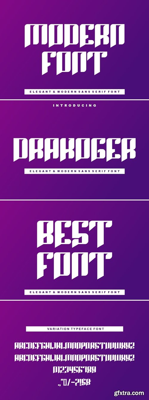 Drakoger Font