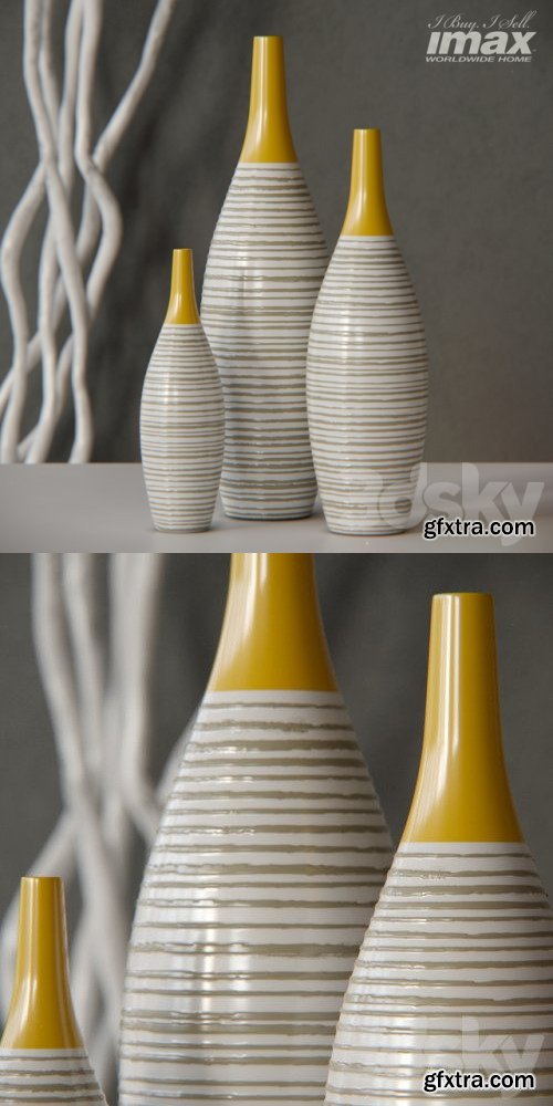 Andean Multi Glaze Vases