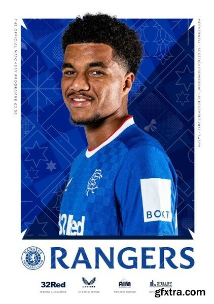 Rangers Football Club Matchday Programme - Rangers vs Motherwell - 28 December 2022