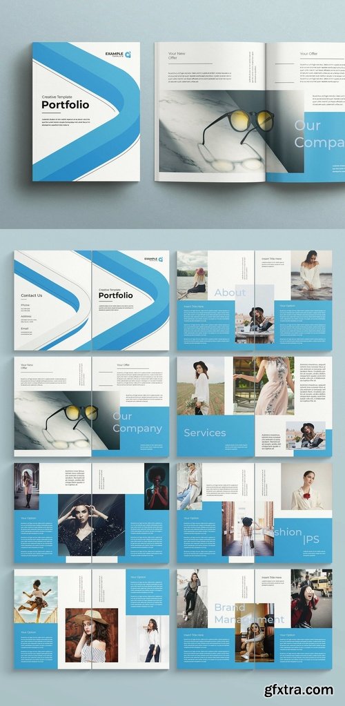 Creative Portfolio Layout 536430376