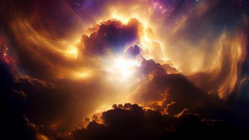 Videohive - Nebula Galaxy Loop HD - 42710375 - 42710375