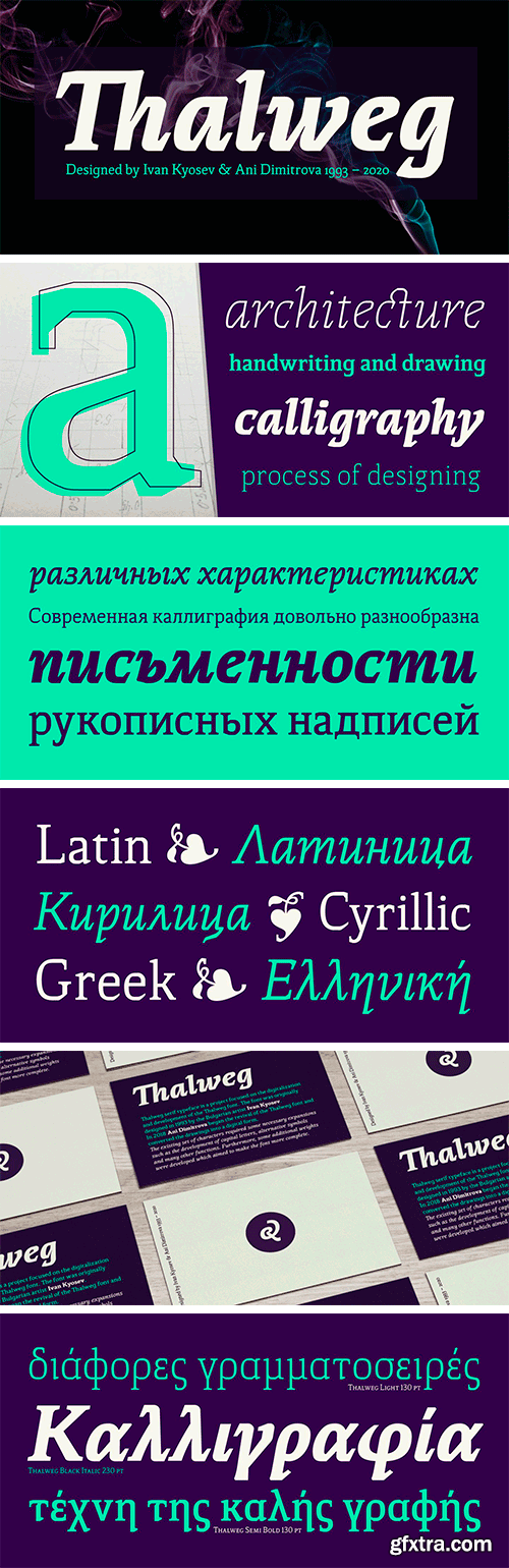 Thalweg Font Family