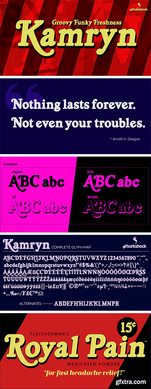 Kamryn Font Family